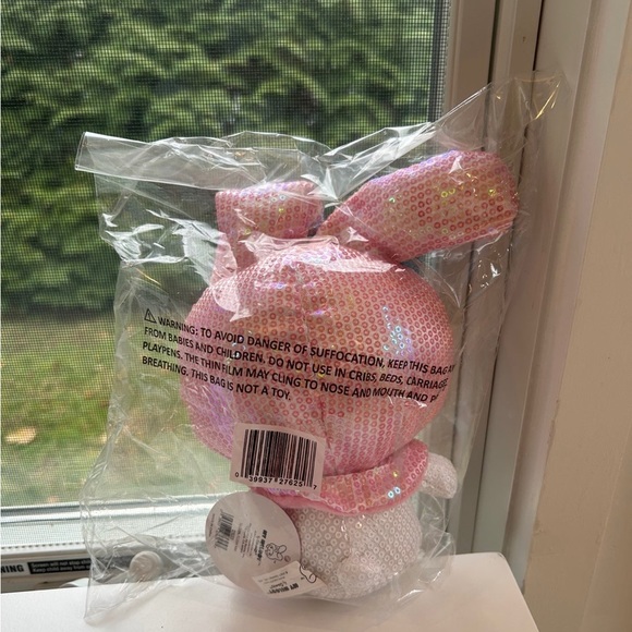 NWT my melody sanrio characters sequin 8 inch Plush - Picture 2 of 2